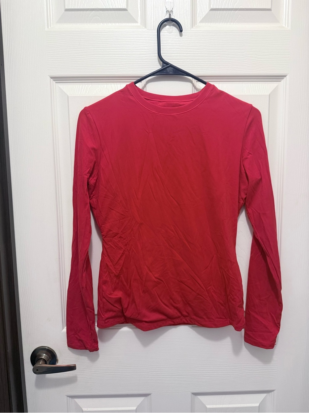 Classic Women's Long Sleeve Tee - Red